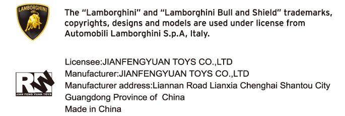 Lamborghini Sianのライセンス